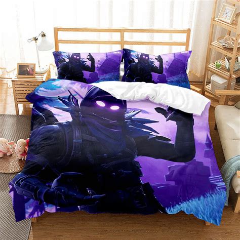 3D Printed Fortnite Raven Bedding Set | Prestige Life