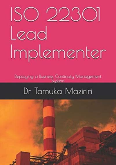 Free Read ISO 22301 Lead Implementer Deploying A Business Continuity