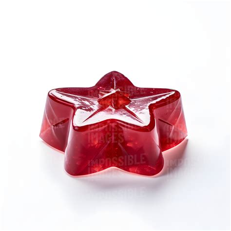 Star shaped red jelly - Impossible Images - Unique stock images for ...