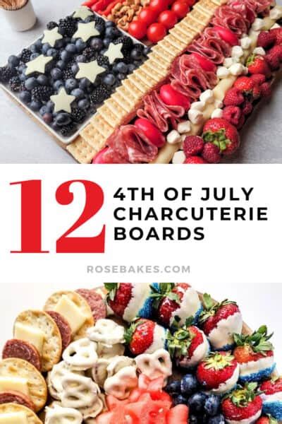 12 Unique 4th Of July Charcuterie Board Ideas