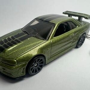 Nissan Skyline Gt R R Keychain Hot Wheels Matchbox Majorette Etsy