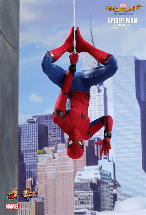 Toyhaven Hot Toys MMS Spider Man Homecoming Th Scale Tom Holland As Spider Man Deluxe