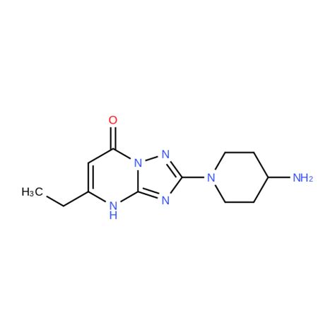 1707399 17 4 2 4 Aminopiperidin 1 Yl 5 Ethyl 1 2 4 Triazolo 1 5 A