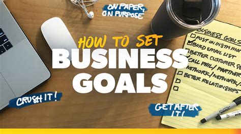 How To Set Business Goals Entreleadership