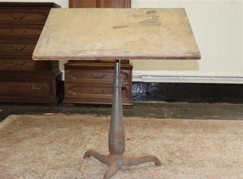 Lot - Vintage Drafting Table