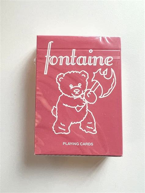 Fontaine 5000s Teddy Edition Playing Cards | X-Decks Playing Cards