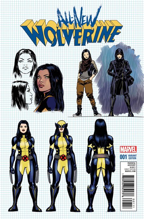 First Look Laura Kinney Is The All New Wolverine All New Wolverine