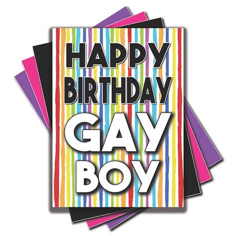 Love Cards Greeting Cards Paper Party Supplies Gay Birthday Gay Best Friend LGBT Cards Gay