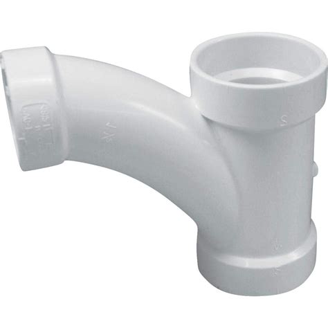 CANPLAS 194320 Reducing Combination Tee Pipe Wye 2 X 2 X 1 1 2 In Hub