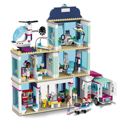 Generic Friends Heartlake City Hospital | 932 pcs | Lego Friends ...