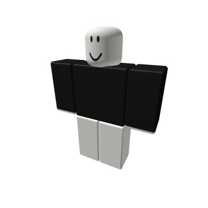 Plain Black Shirt - Roblox