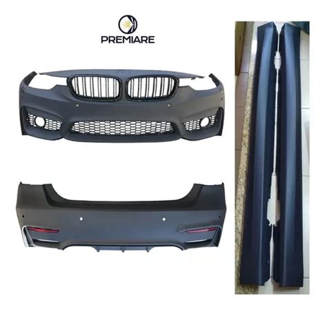 Bodykit Parachoque Dianteiro Traseiro E Saia Bmw M3 F30 320i