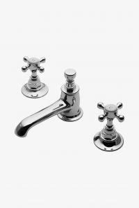 Discover Highgate Low Profile Three Hole Deck Mounted Lavatory Faucet