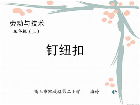 小学劳技课钉纽扣ppt课件word文档在线阅读与下载免费文档