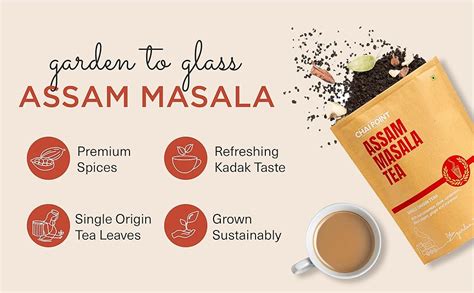 Chai Point Assam Masala Tea 200g 100 Natural Spices Single Origin Tea Premium Masala Tea