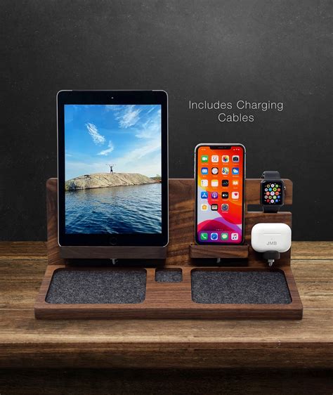 Apple Workstation Ipad Charging Station Iphone Dock Apple - Etsy Canada