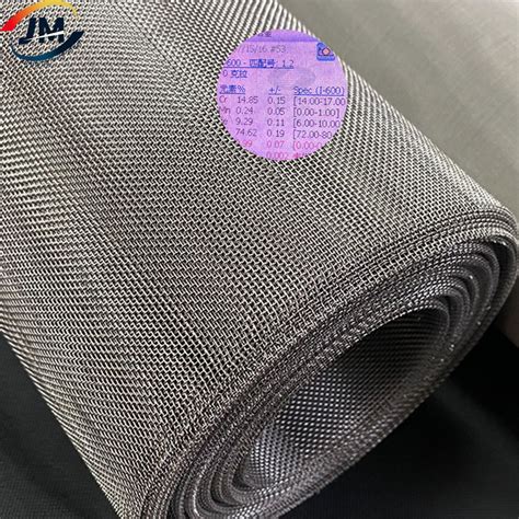 Inconel Filter Wire Cloth High Temperature Nichrome Inconel Nickel Alloy 600 625 Wire Mesh