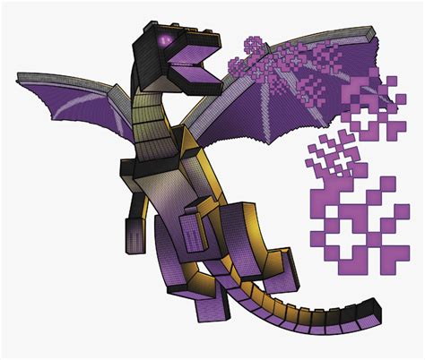 Minecraft Wallpaper Ender Dragon, HD Png Download , Transparent Png ...