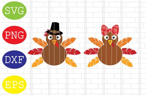 Cute Turkey Svg Turkey Face Svg Fall Graphic By Digitalsvgfiles