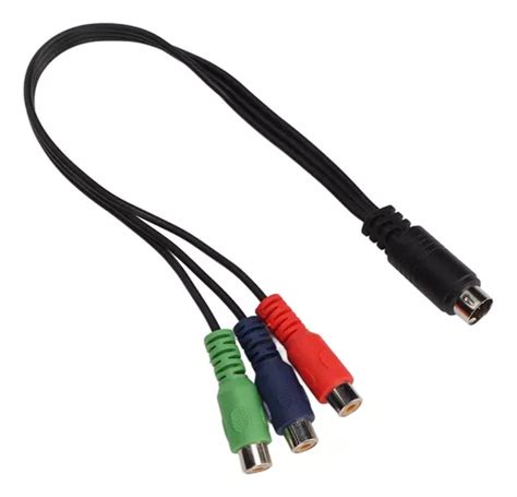 Cable Mini Din De 9 Pines A 3 Rca Mini Din De 9 Pines Macho Meses Sin