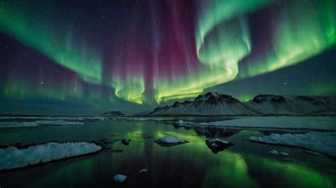 Premium Photo Aurora Dreams Witnessing The Northern Lights Dance In