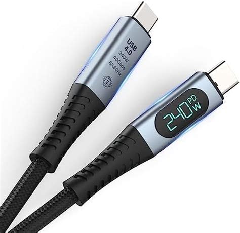 Amazon Co Jp USB Type C Cable PD Rapid Charging 240 W Thunderbolt 3