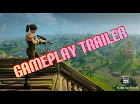 Fortnite chapter 1season 1 gameplay trailer - YouTube