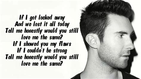 Adam Levine Locked Away Lyrics Youtube