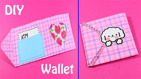 How To Make Paper Wallet Diy Wallet From Paper Easy Wallet Tutorial