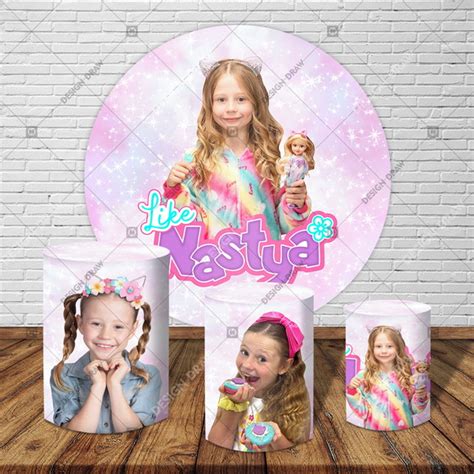 Arte Para Painel Like Nastya 1 Produtos Personalizados No Elo7