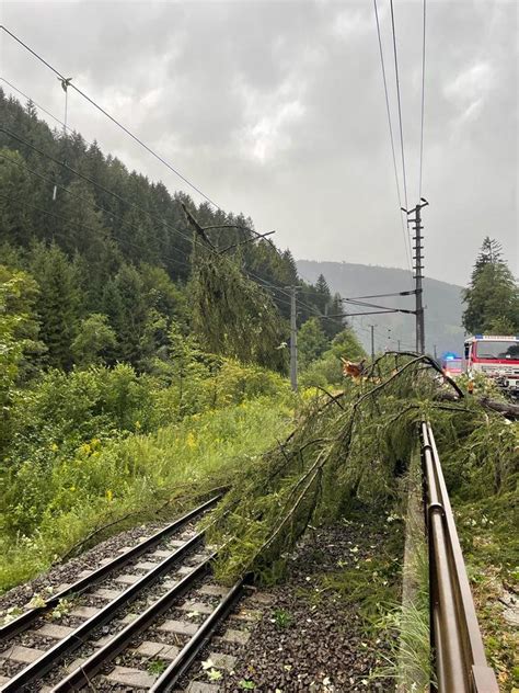 Unwettereins Tze Im Ortsgebiet Ff Selzthal