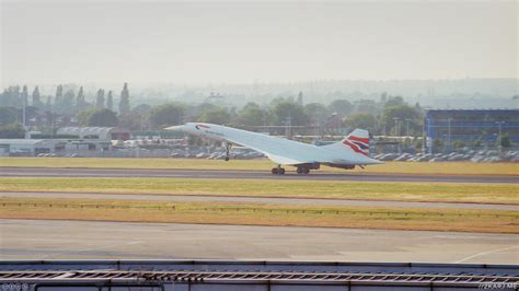 Concorde at Heathrow – ZK-ARJ