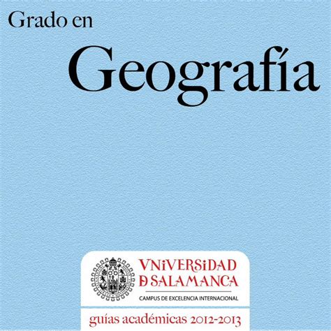 PDF Grado en Geografía DOKUMEN TIPS