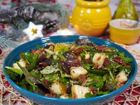 Ensalada De Pera Tomates Secos Y Vinagreta De Miel Y Mostaza Recetas