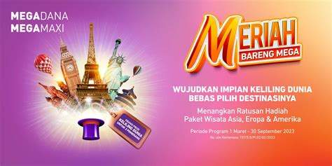 Keliling Dunia Bersama Meriah Bareng Mega