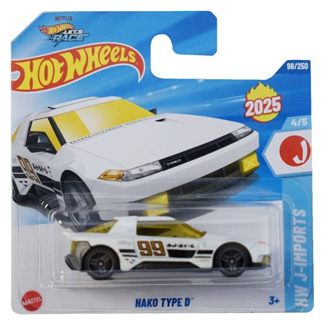 Hot Wheels Hako Type D biele autíčko 1 64 Mattel objednať nákup lacné ceny