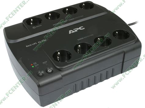 ИБП 700ВА APC "Back-UPS ES 700" (USB) - купить Источники бесперебойного ...