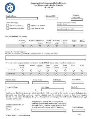 Skyward Copperas Cove Form Fill Out And Sign Printable Pdf