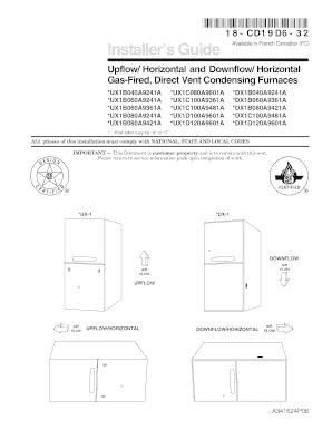 Fillable Online Installer S Guide Fax Email Print PdfFiller