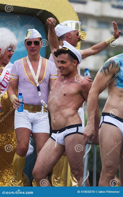 Gay Pride Parade In Sitges Editorial Image Image Of Street