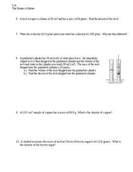 Density Practice Problems Advanced With Answer Key Worksheets Library