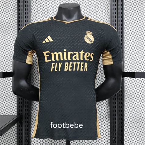 Maillot Match Real Madrid Third Noir Footbebe