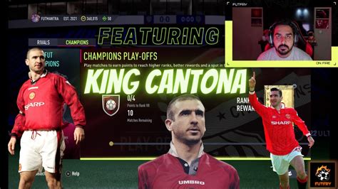 FUT CHAMPS Play Offs Featuring King Cantona Live FIFA 22 YouTube