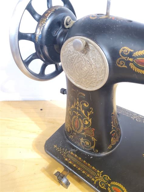 Mavin Vintage Singer Red Eye Treadle Sewing Machine Model Works