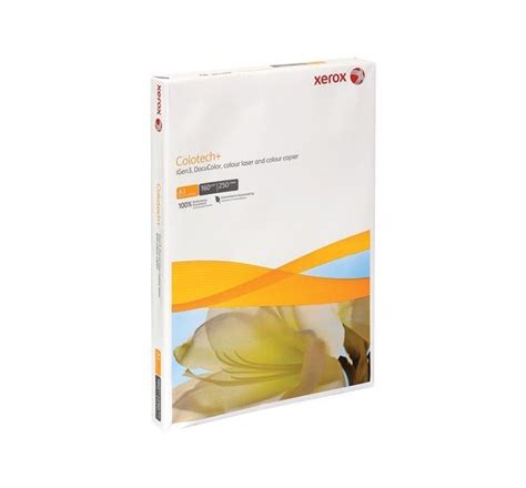 Бумага для полноцветной лазерной печати Xerox Colotech Plus А3 160 г/м2 ...