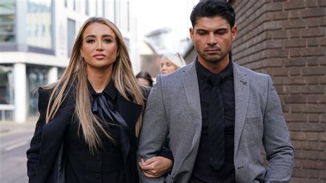 Stephen Bear And Georgia Harrison At Court For Hearing Over Profits He