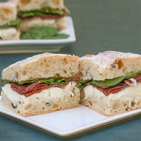 Bresaola Mozzarella Sandwich - Art and the Kitchen