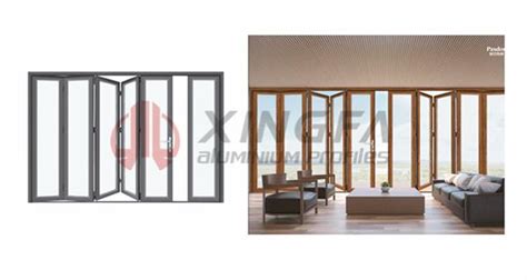 Aluminium Bifold Door Make The Space Flexible Xingfa