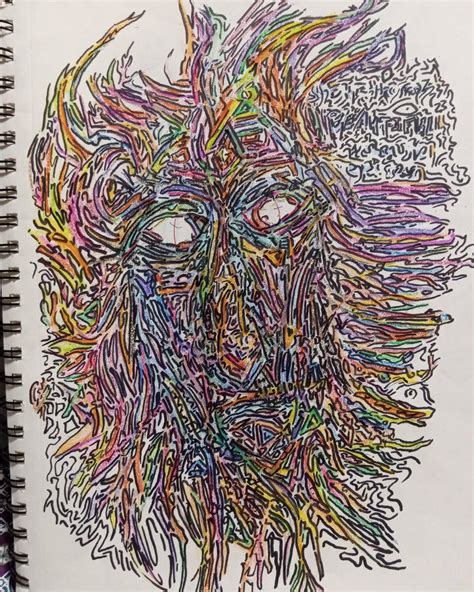 Scribble face by gardengreentao on DeviantArt