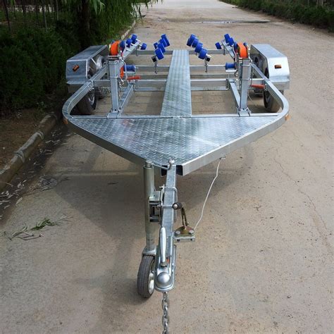 Galvanzied Steel Canoe Yacht Waverunner Watercraft Pontoon Trailer For